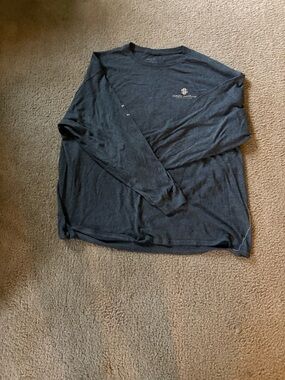 Long Sleeve  T- Shirt - Charcoal